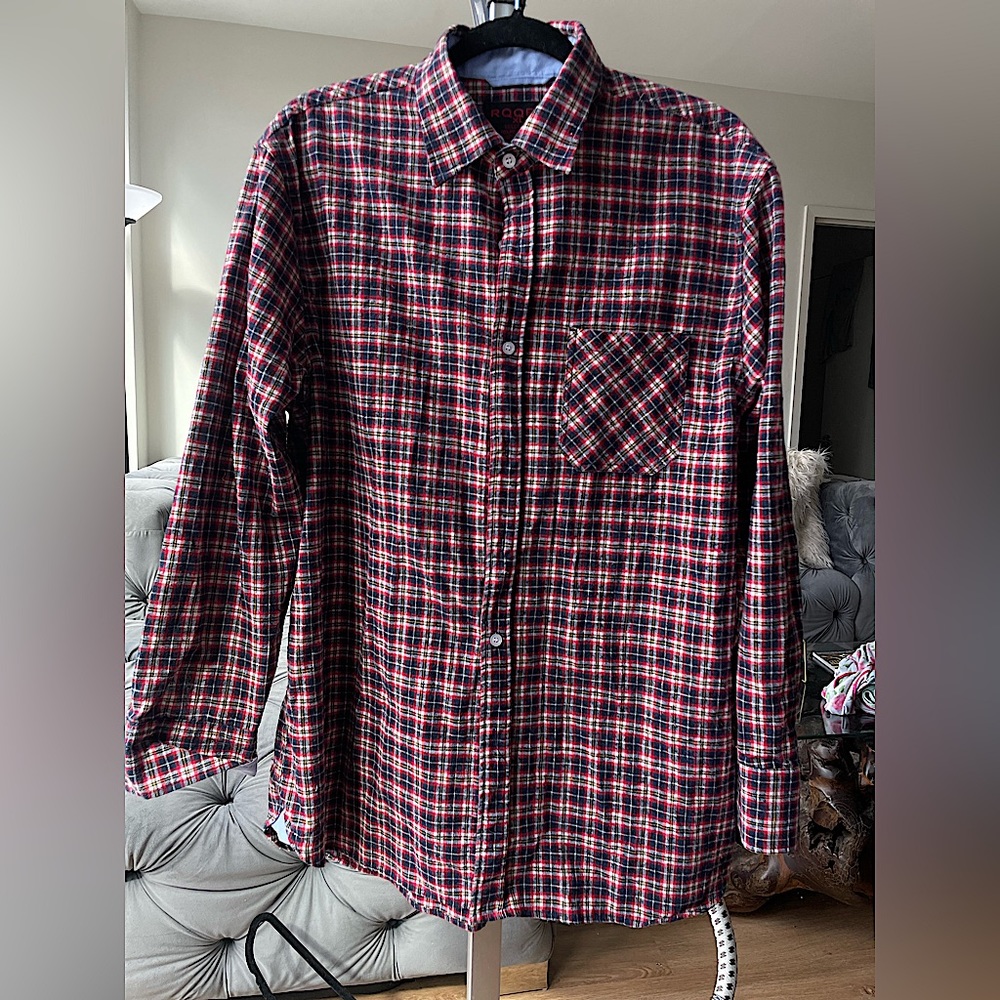 Rqqba Flannel Shirt Size XL